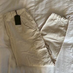 All Saints Mel Cotton & Linen Utility Cargo Trousers